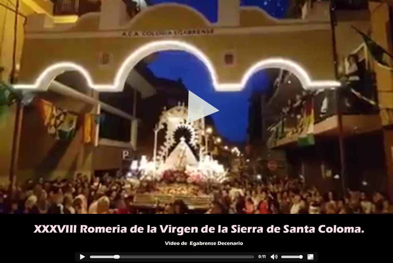 XXXVIII Romería de la Virgen de la Sierra en Santa Coloma